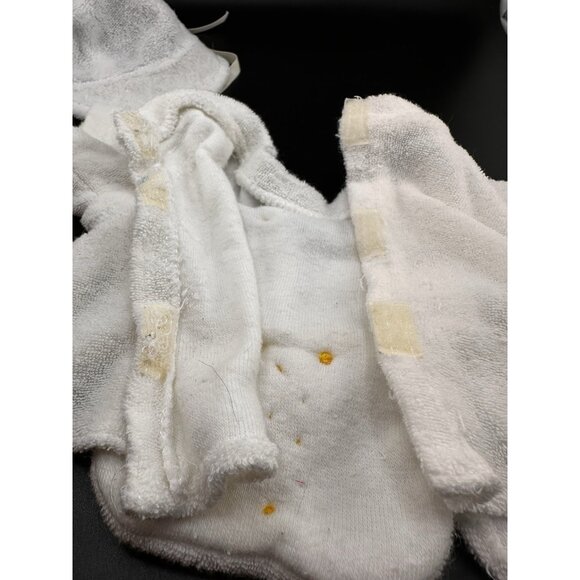 Cabbage Patch Kids Doll Preemie White Yellow Bunny Terry Cloth Boy Shirt Hat - Picture 11 of 16